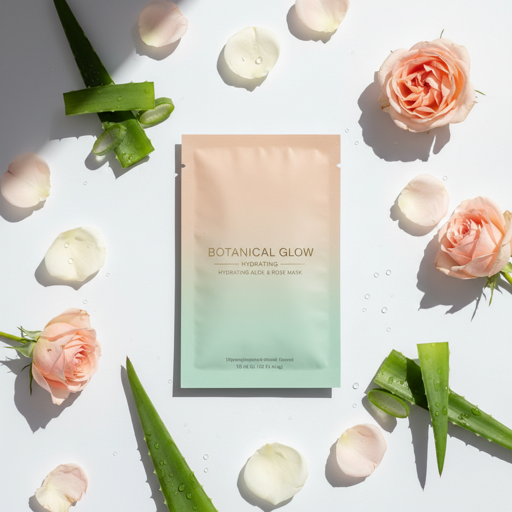 The Sacred Glow | Botanical Sheet Mask